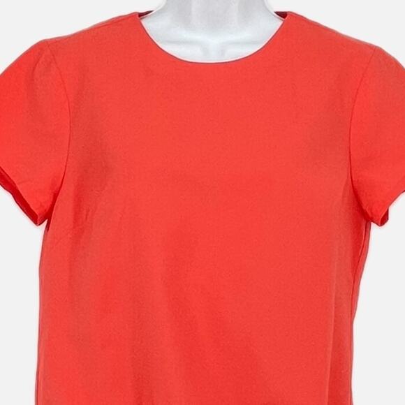 Cuyana Drawstring Shirt in Lipstick Size X-Small - Picture 2 of 7